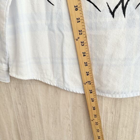 Cakeworthy Flannel Shirt Adult Medium Rudolf The Red Nosed Reindeer Bumble Plaid - Picture 14 of 16